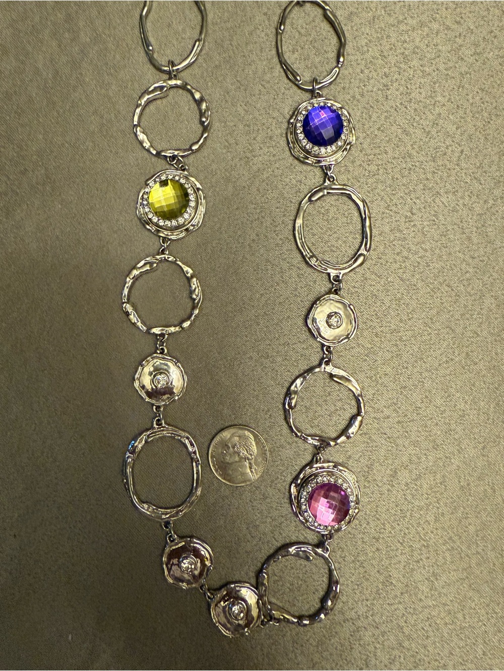 Ginger Snaps 36in Interchangeable Necklace with 6 Snaps